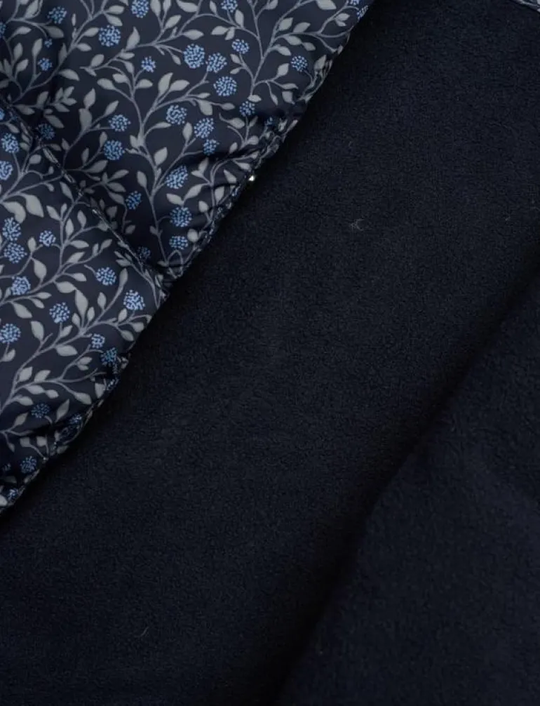 Long padded floral anorak - Dunjackor & fodrade jackor