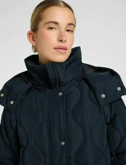LONG PUFFER - Dunkappor