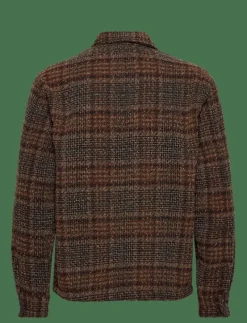 LONG SLEEVE BOUCLE OVERSHIRT - Jackor & rockar