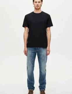 LOU STRAIGHT NOWHERE MID VINTAGE INDIGO - Regular jeans
