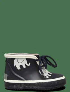 Low wellies w.elephant print - Gummistövlar