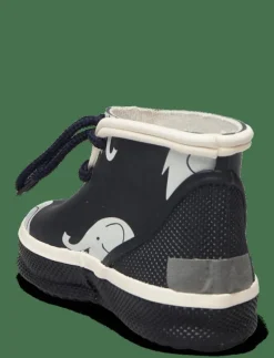 Low wellies w.elephant print - Gummistövlar