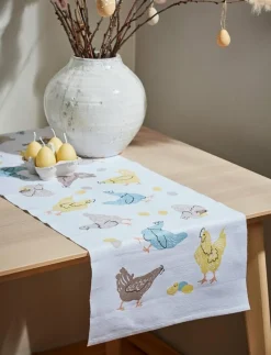 LÖPARE RUNNER CHICKEN GUL 35X110 - Dukar & löpare