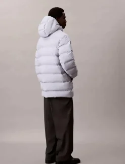 LS BONDED CHNNLD LONG HOODED PUF - Fodrade jackor