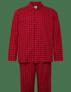 LS BUTTON DOWN PANT SET - Pyjamas
