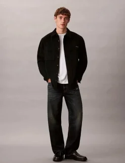 LS CORDUROY POCKET RELAXED SHIRT - Manchesterskjortor