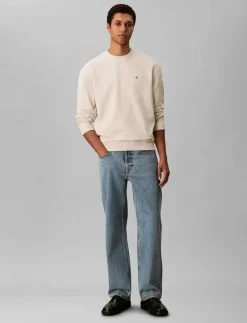 LS EU 350TERRY MONOGRAM CN SWTSH - Sweatshirts