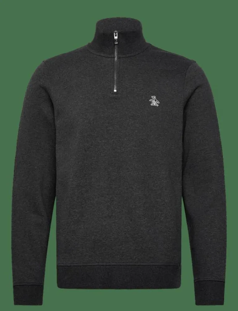 L/S FLEECE QUARTER Z - Mellanlager