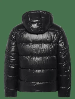 LS GLOSSY CHANNELED PUFFER JKT - Fodrade jackor