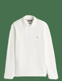 LS HERRINGBONE REG POLO - Långärmade pikéer