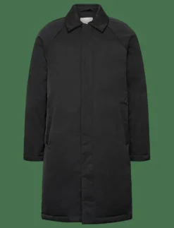 LS LONG FILLED CAR COAT - Fodrade jackor
