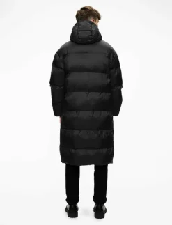 LS LONG LENGTH HOODED NYLON PUFF - Fodrade jackor