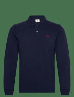 LS SLIM HOUSEMARK POLO NAVAL A - Långärmade pikéer