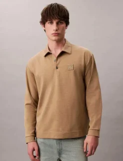 LS Stretch Wool Blend Interlock - Långärmade pikéer