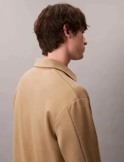LS Stretch Wool Blend Interlock - Långärmade pikéer