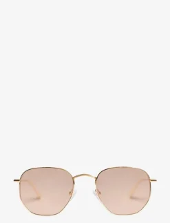 Lucca Gold Cinnamon - Round Frame