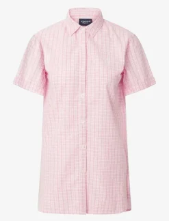 Lucy Kids Organic Cotton Seersucker Nightshirt - Nattlinnen