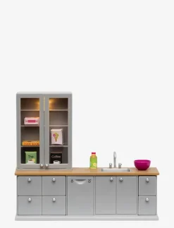 LUNDBY DISKHO+DISKMASKIN GRÅ - Tillbehör till dockhus
