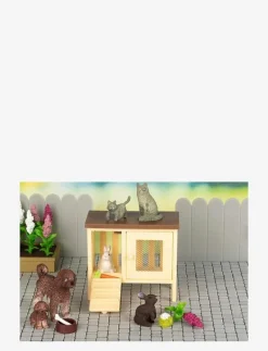 LUNDBY HUSDJURS SET - Tillbehör till dockhus