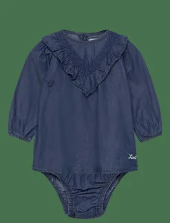 LVG WILD WEST RUFFLE DRESS - Långärmade babyklänningar