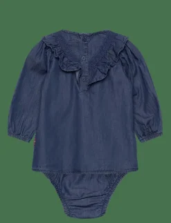 LVG WILD WEST RUFFLE DRESS - Långärmade babyklänningar