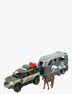 Majorette Grand Series - Land Rover med Hästtransport - Leksaksfordon