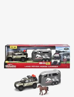 Majorette Grand Series - Land Rover med Hästtransport - Leksaksfordon