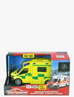 Majorette Grand Series - Mercedes-Sprinter Svensk Ambulans - Leksaksfordon
