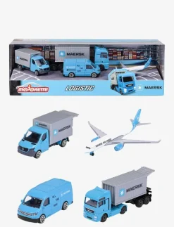 Majorette Maersk 4-Pack Presentförpackning - Lastbilar