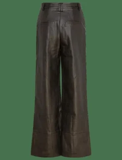 MARLOWE VEGAN LEATHER PANT - Skinnbyxor