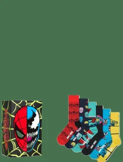 MARVEL™ Spider-Man 6-Pack Socks Gift Set - Vanliga strumpor