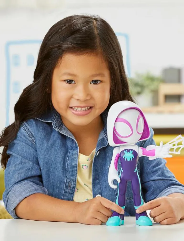 Marvel Spidey and His Amazing Friends Supersized Ghost-Spider actionfigur - Actionfigur