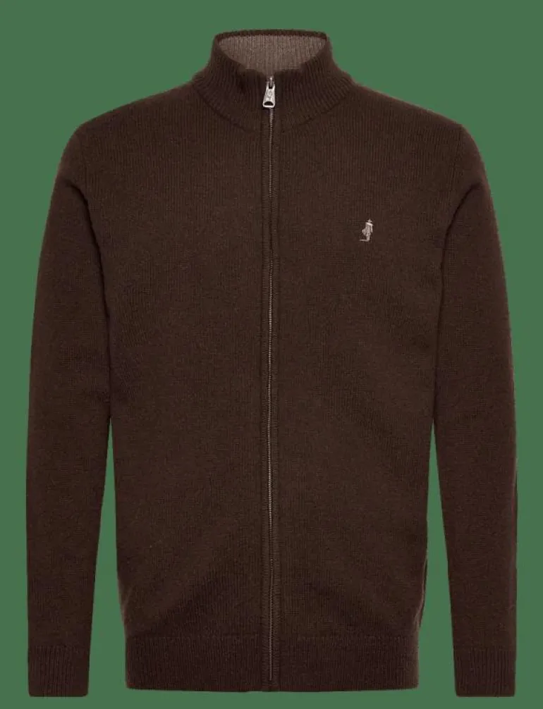 MCS ALFIE KNIT MEN - Full Zip tröjor