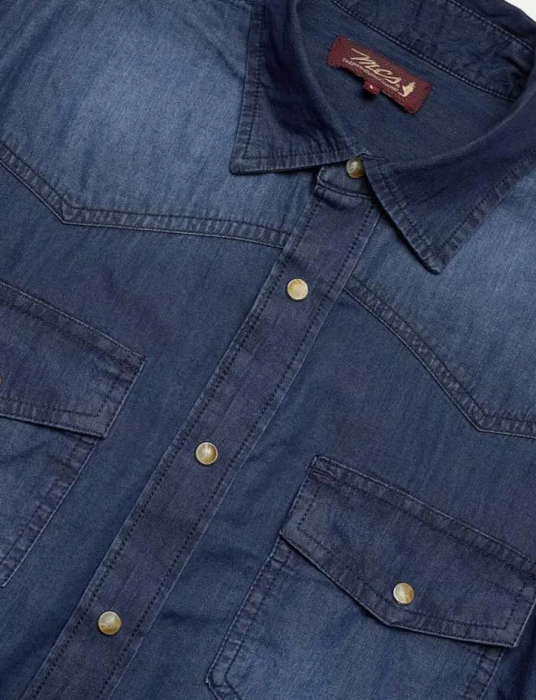 MCS Shirt Del Rio Men - Jeansskjortor