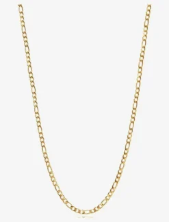 Men's Gold Figaro Chain in 3mm - Halsband