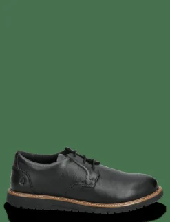 Men's Jenson Oxford - Bold Black Leather - Snörskor