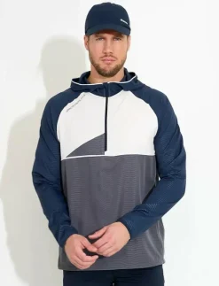 Mens Lanark stretch windhoodie - Huvtröjor