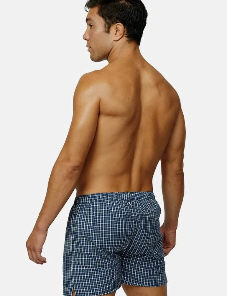 Men's Organic Woven Boxers 4-pack - Kalsonger
