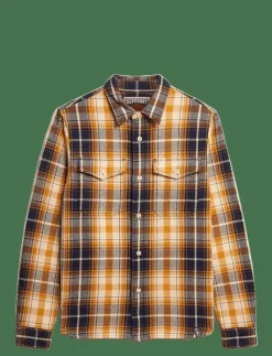 MERCHANT HEAVY CHECKED SHIRT - Rutiga skjortor