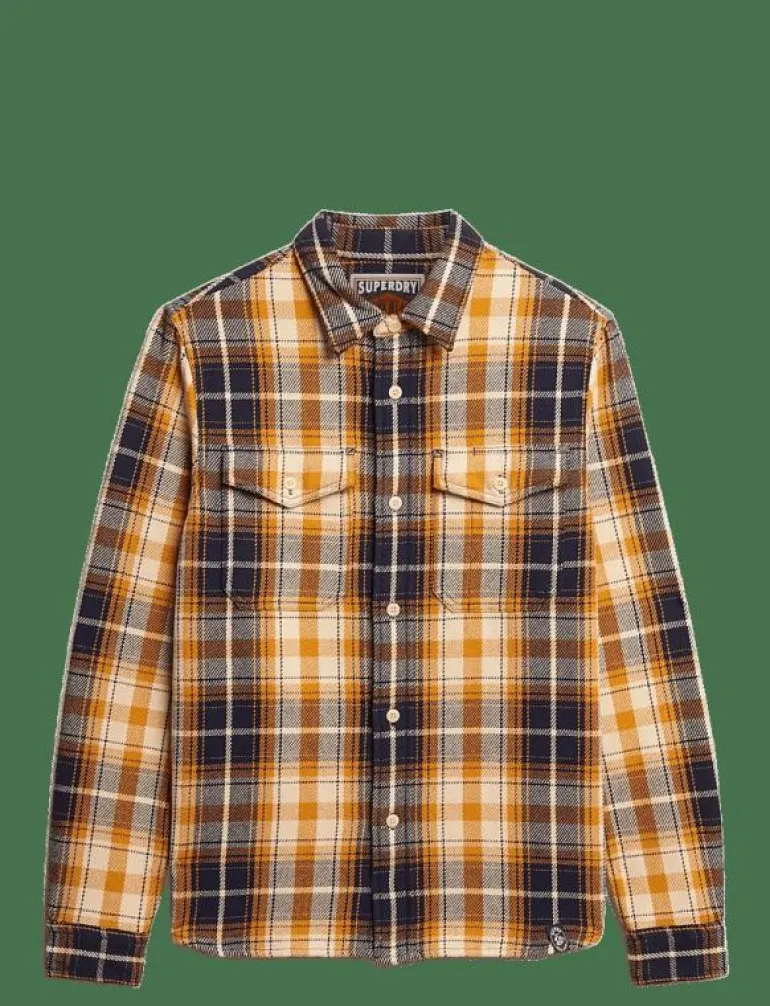 MERCHANT HEAVY CHECKED SHIRT - Rutiga skjortor