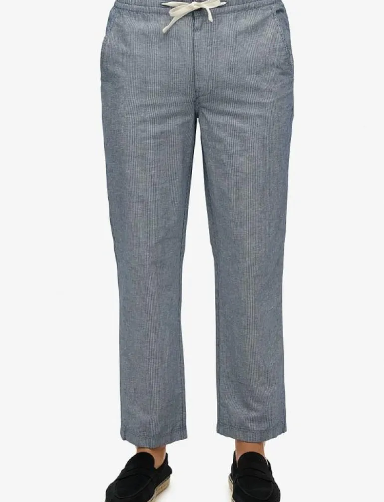 MERCHANT LINEN PANT - Linnebyxor