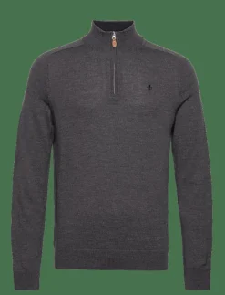 Merino John Zip - Stickat