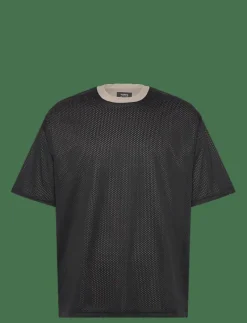 Mesh Cotton Tee - T-Shirts
