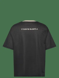 Mesh Cotton Tee - T-Shirts