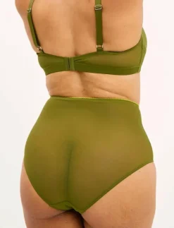 Mesh Highwaist Briefs - Trosor