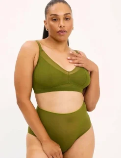 Mesh Highwaist Briefs - Trosor
