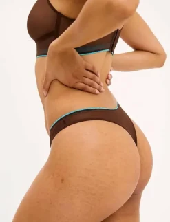 Mesh Thong - String