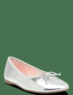 Metallic ballet flats with bow - Ballerinaskor & Slip-ons