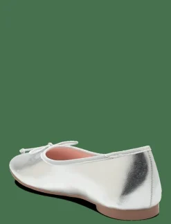 Metallic ballet flats with bow - Ballerinaskor & Slip-ons