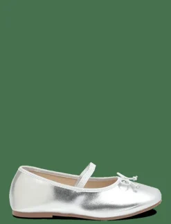 Metallic ballet flats with bow - Ballerinaskor & Slip-ons